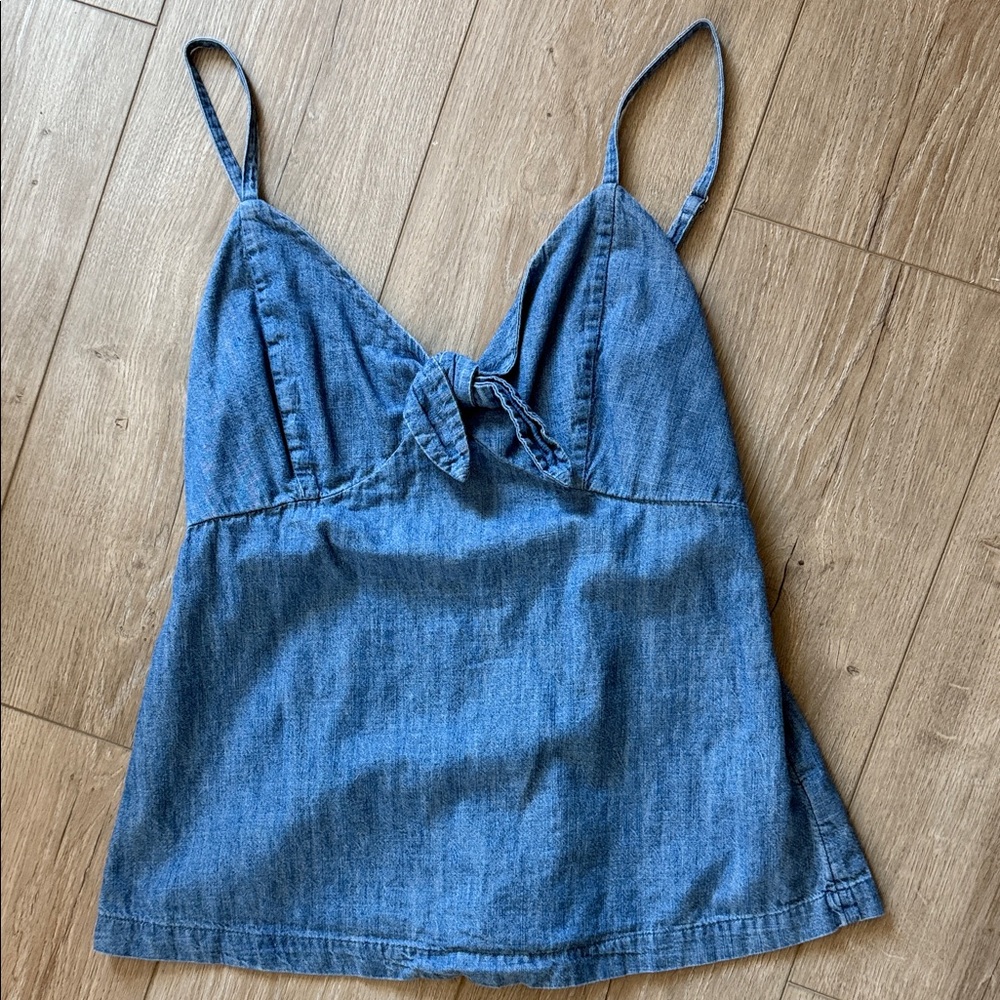 Old Navy Denim Blue Camisole Top
